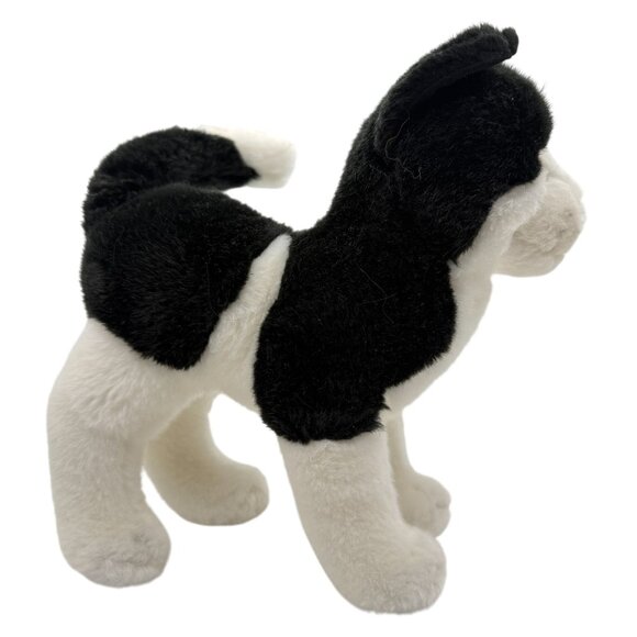 Douglas Scooter the Black & White Cat Stuffed Animal Standing Plush Cuddly Soft - Picture 3 of 12